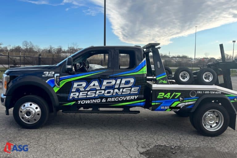 Tow Truck Wrap Ideas: Colors, Graphics & Layout | UASG